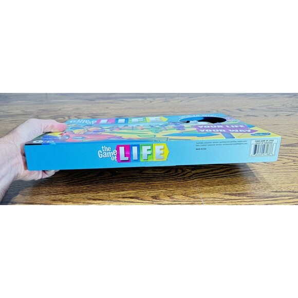 Hasbro Gaming The Game of Life Game Your Life, Open Box - Picture 2 of 5
